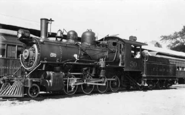 Locomotora del Ferrocarril del Pacifico de Nicaragua